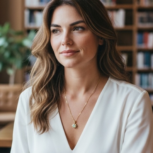 Kendra Scott Necklace gold Star pendant chain necklace jewelry New - Picture 3 of 12